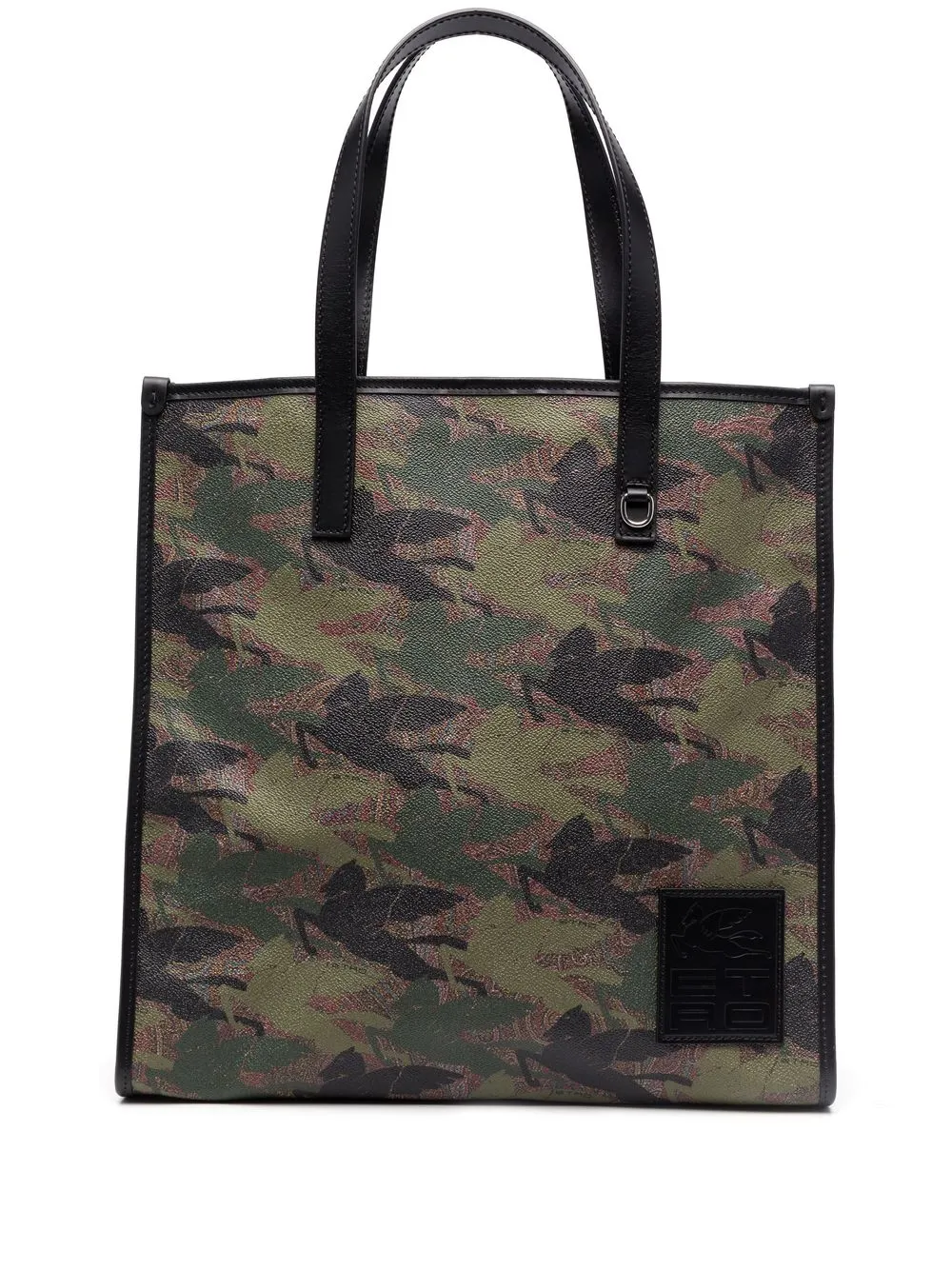 

ETRO tote con motivo Pegaso - Verde