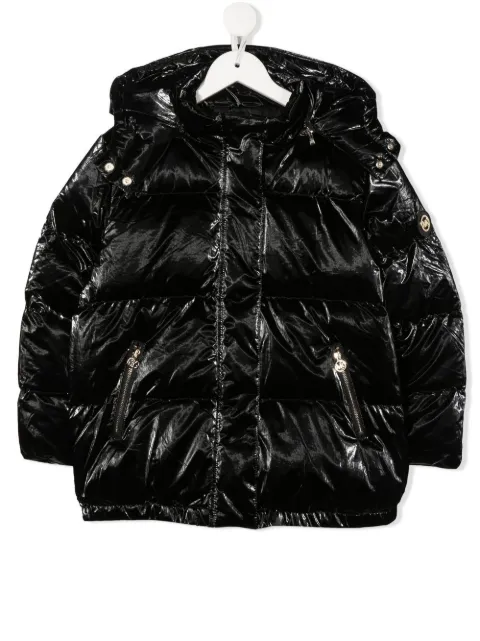 Michael Kors Kids high-shine padded jacket
