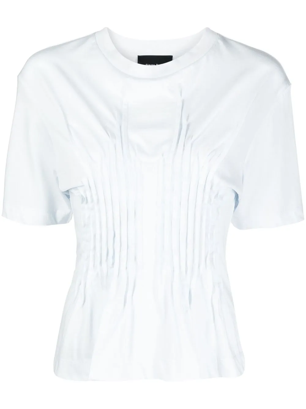 

Simone Rocha sculpted-body T-shirt - Blue