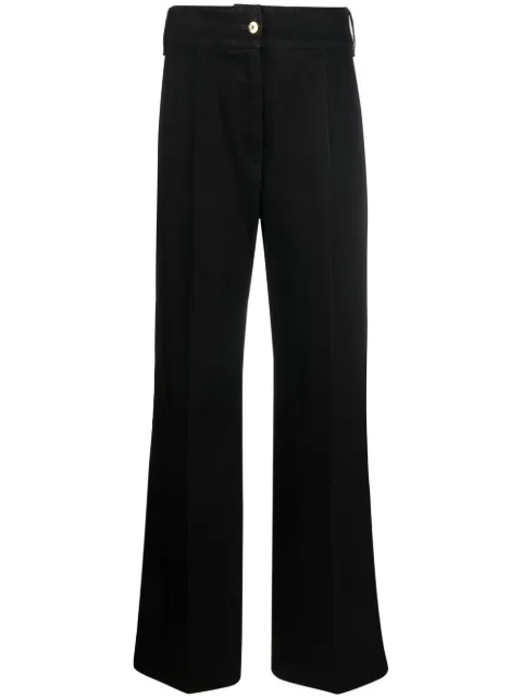 Patou high-waist wide-leg trousers