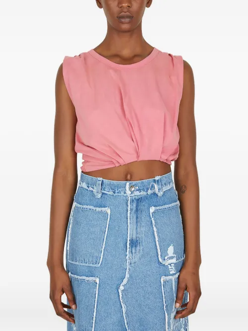 Haut crop sans manches - Lourdes - Modalova