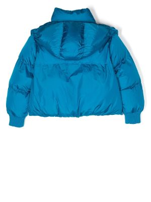 Farfetch Mädchen Kleidung Jacken & Mäntel Jacken Sommerjacken Iconic Plein rhinestone-embellished bomber jacket 