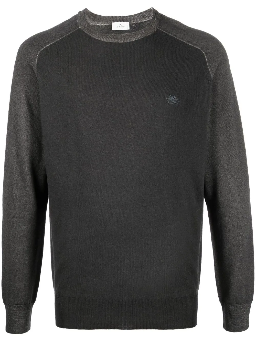 

ETRO virgin wool raglan-sleeve jumper - Black