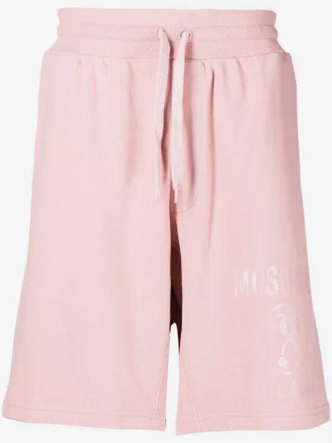 Moschino shorts deportivos con logo estampado
