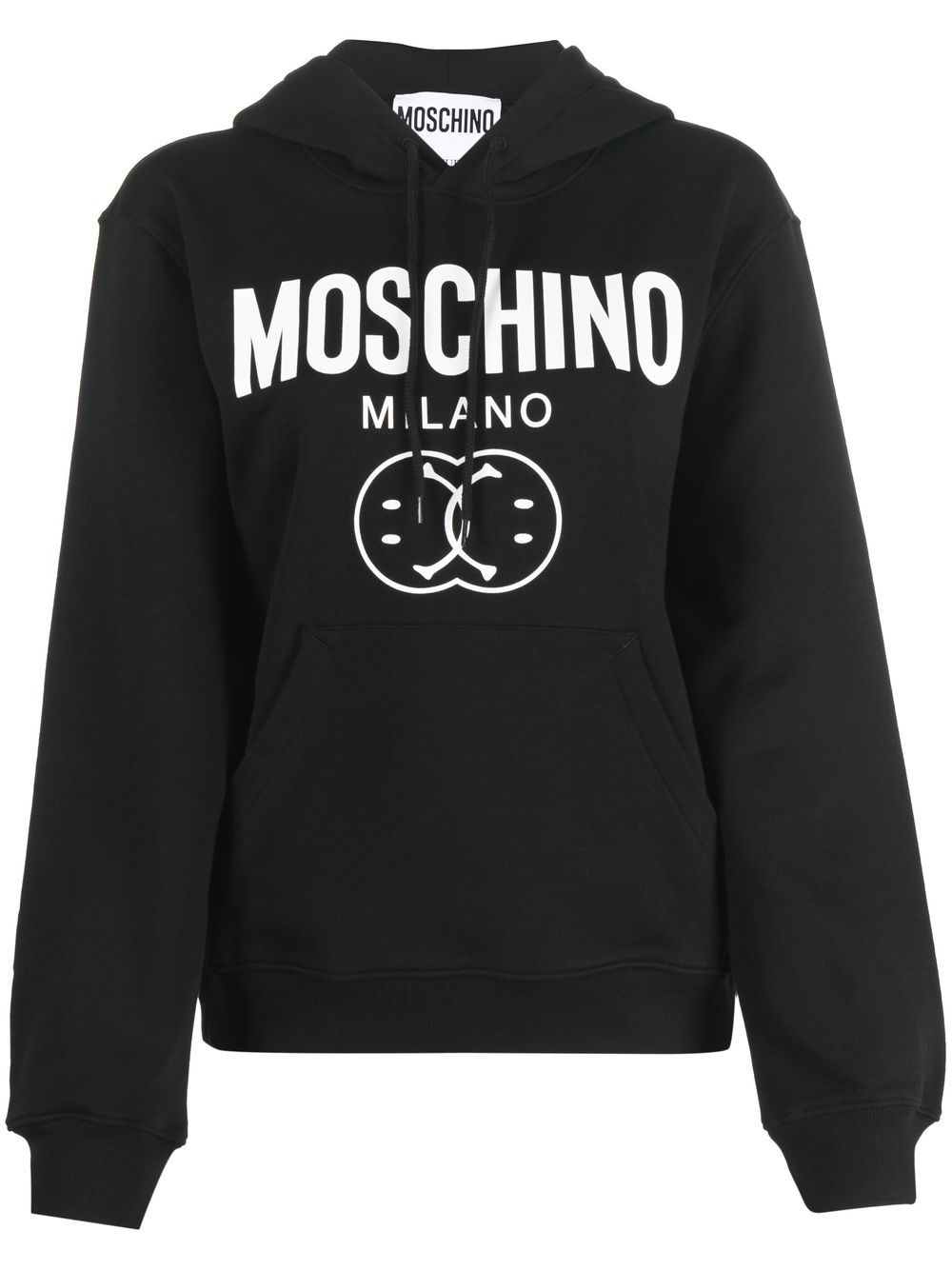 

Moschino hoodie con logo estampado - Negro