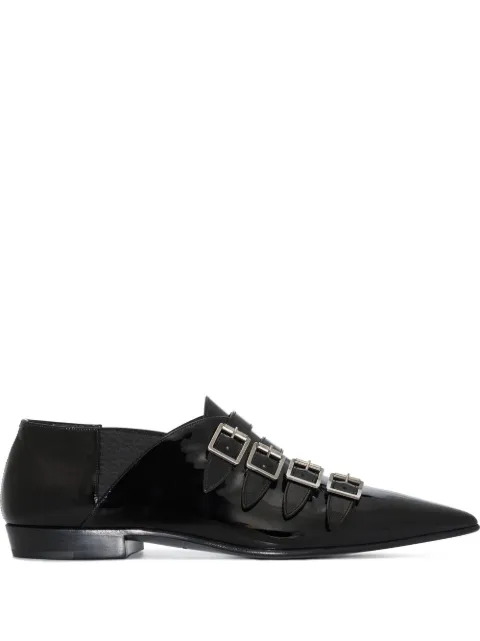 Saint Laurent Franklin buckled monk shoes