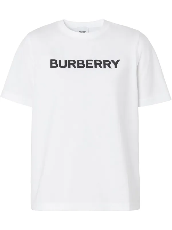 Burberry logo-print Organic Cotton T-shirt - Farfetch