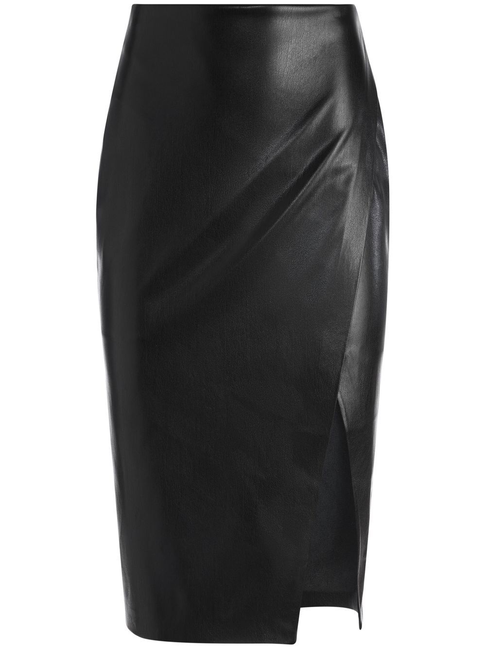 Image 1 of alice + olivia Siobhan slipwrap midi skirt