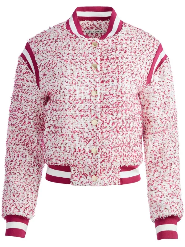 Alice+Olivia Keri Varsity Jacket - Farfetch