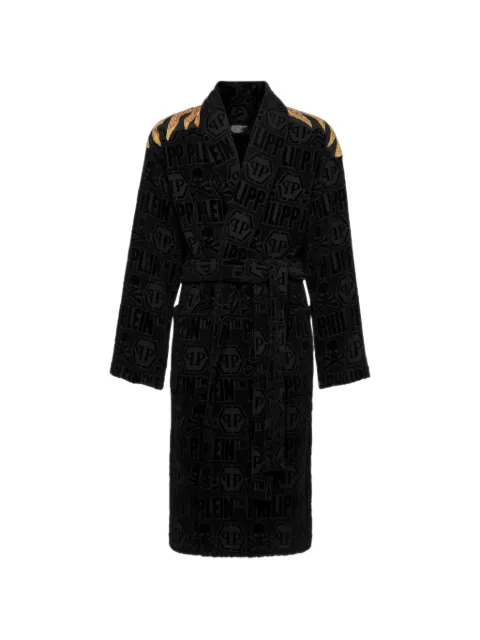 Philipp Plein Golden Eagle bathrobe