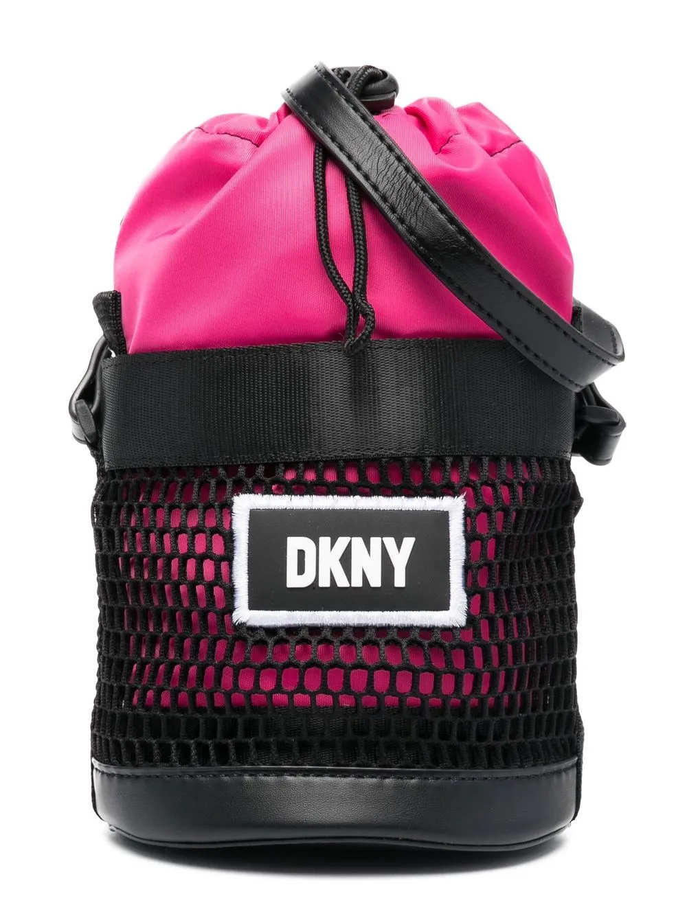 

Dkny Kids logo-detail bucket bag - Black