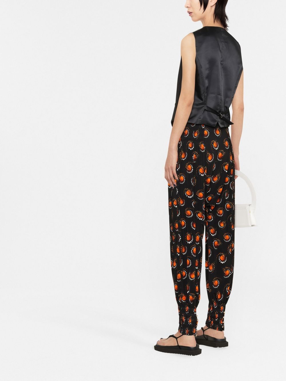 Where to get Rabanne patterned elasticated trousers Women