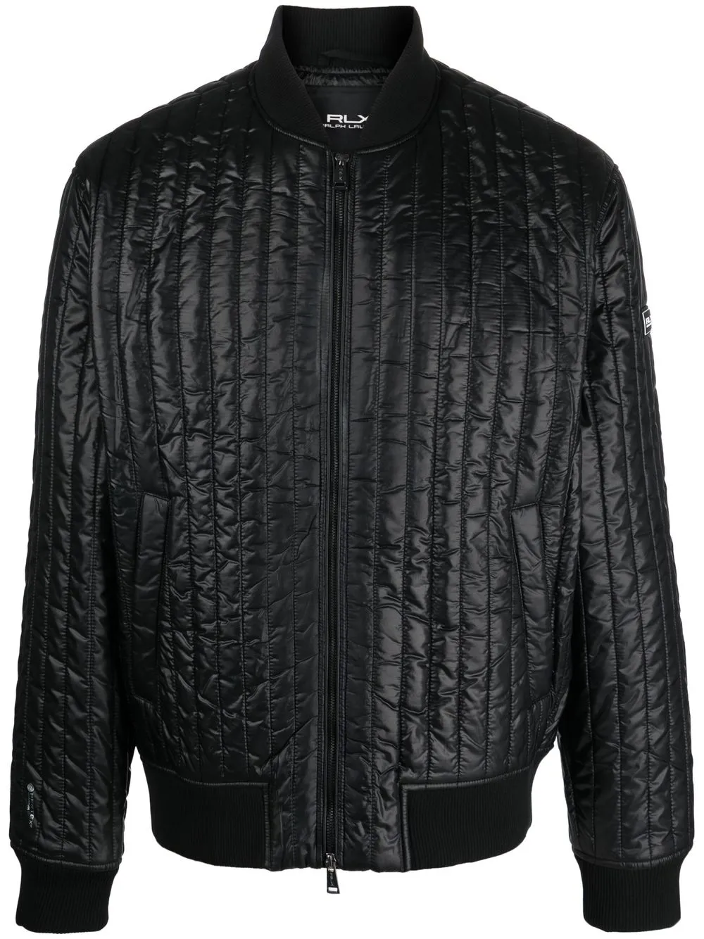 

Polo Ralph Lauren chamarra bomber capitonada - Negro