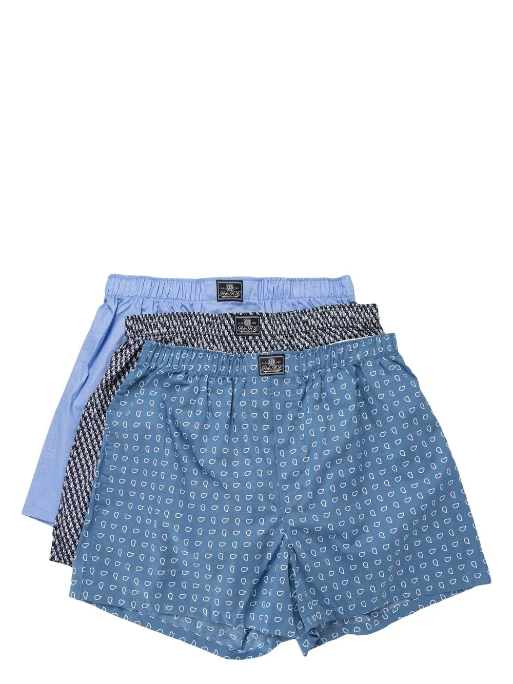 

Polo Ralph Lauren printed three pack boxers - Blue