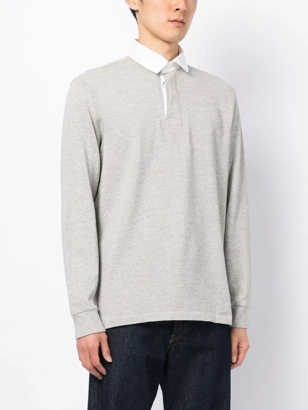 Polo Ralph Lauren The Iconic Rugby Shirt In Grey ModeSens