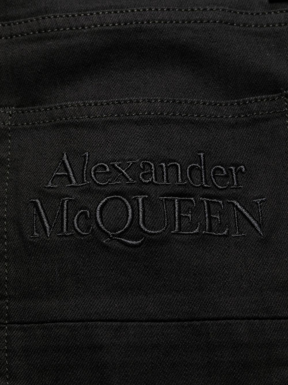 Alexander McQueen straight-leg logo jeans Men