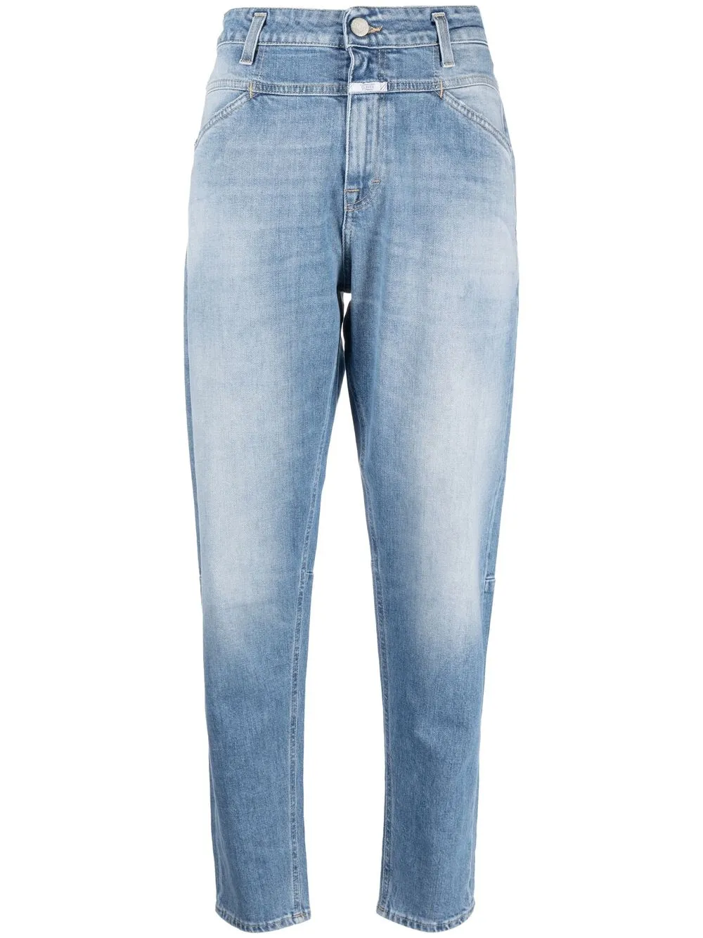 Closed X-lent Mid-rise Slim-cut Jeans In Blue