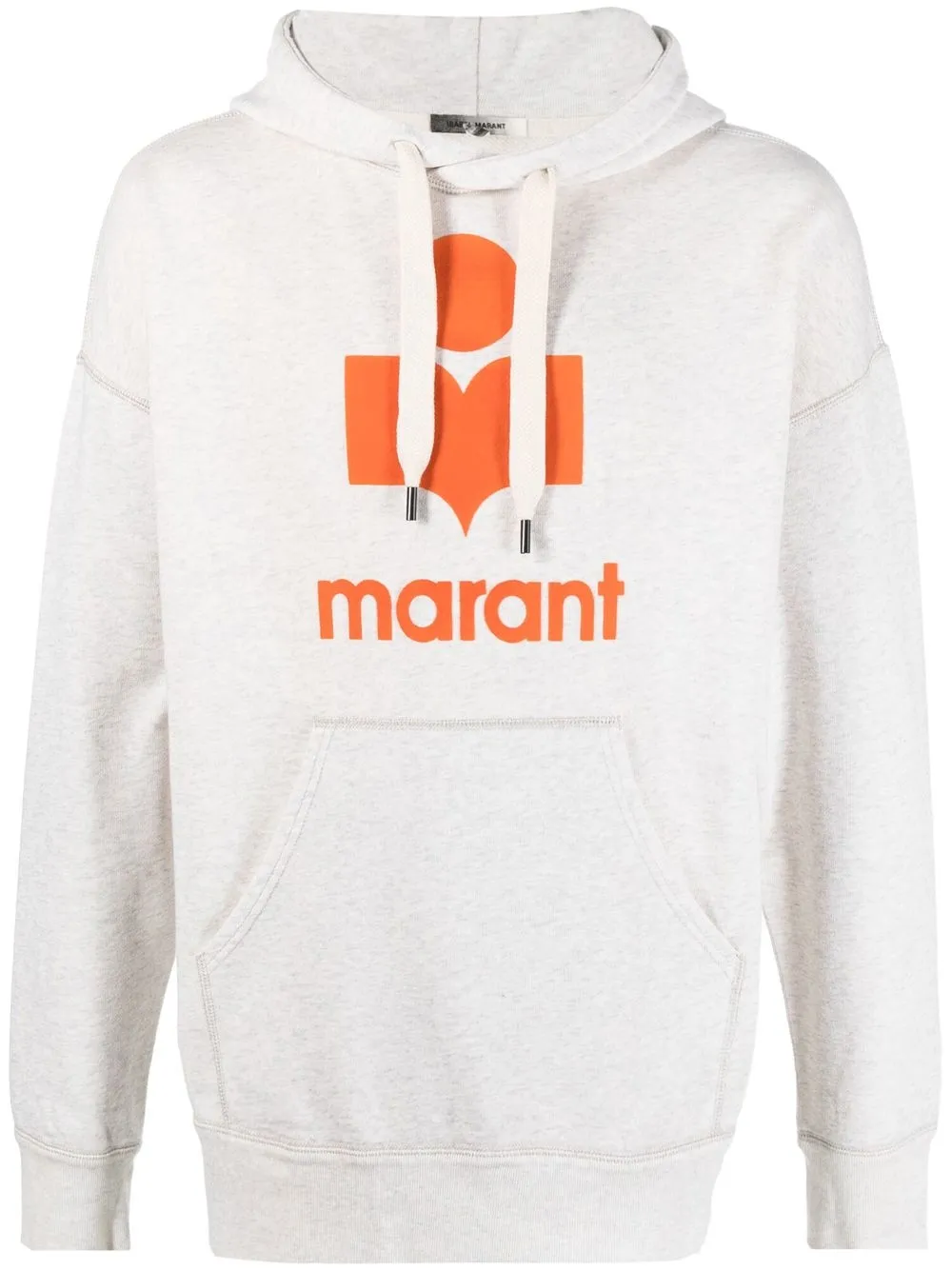 

Isabel Marant hoodie con logo y cordones - Neutro