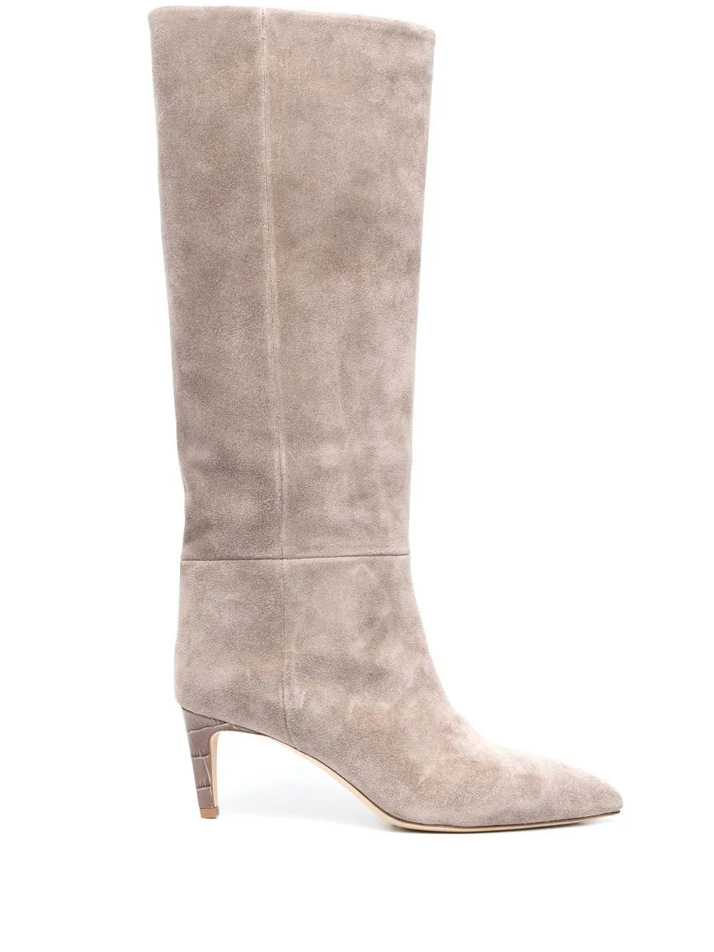 

Paris Texas pointed-toe 70mm knee boots - Neutrals