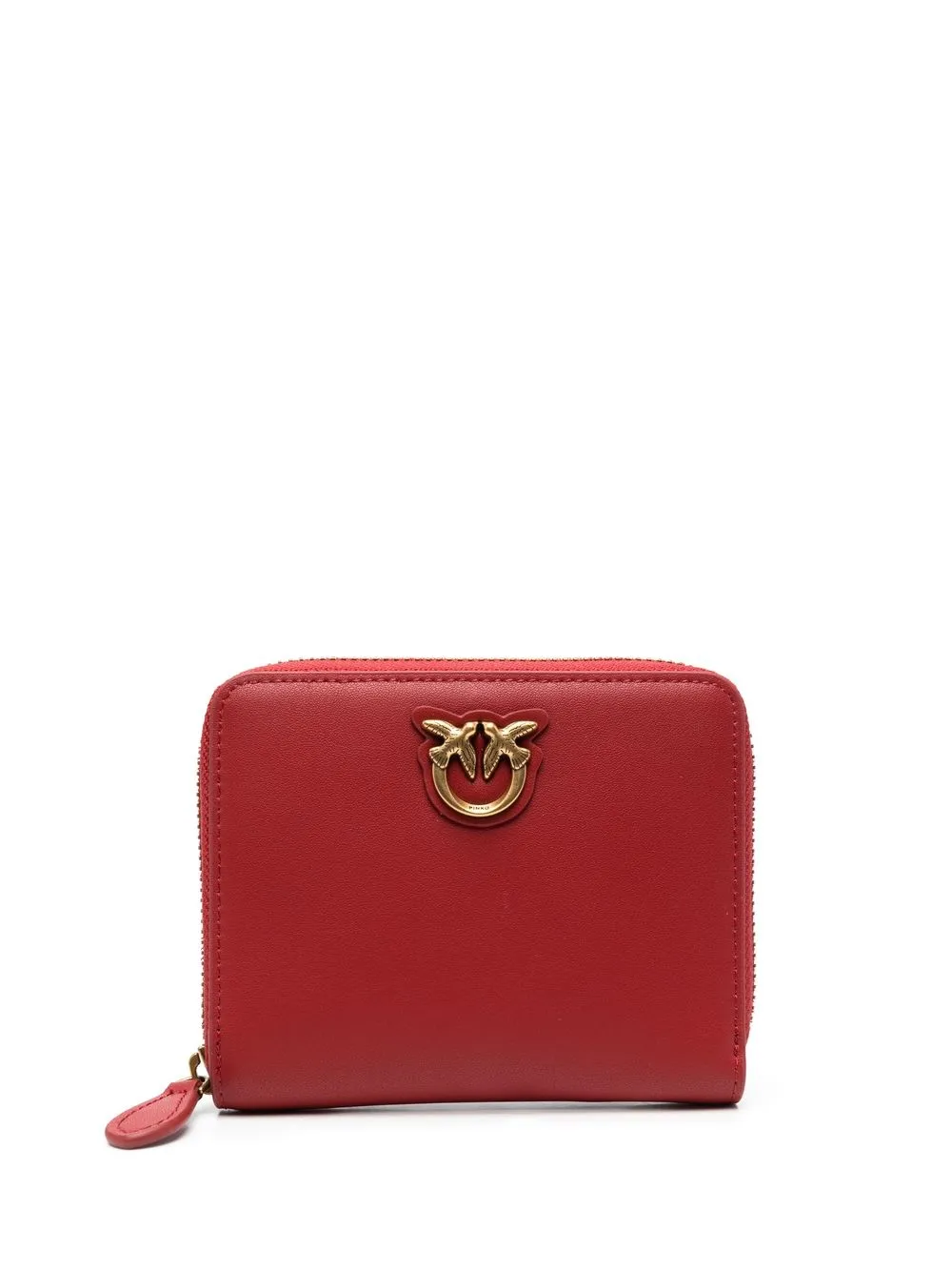 

PINKO cartera con placa del logo - Rojo