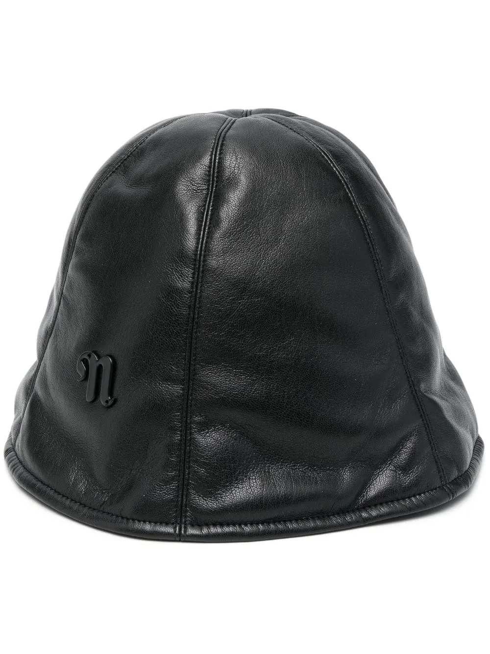 

Nanushka logo slip-on bucket hat - Black