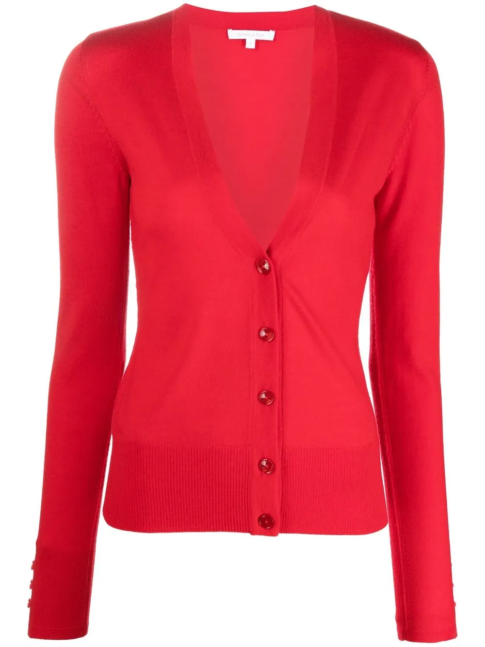 

Patrizia Pepe plunging V-neck cardigan - Red