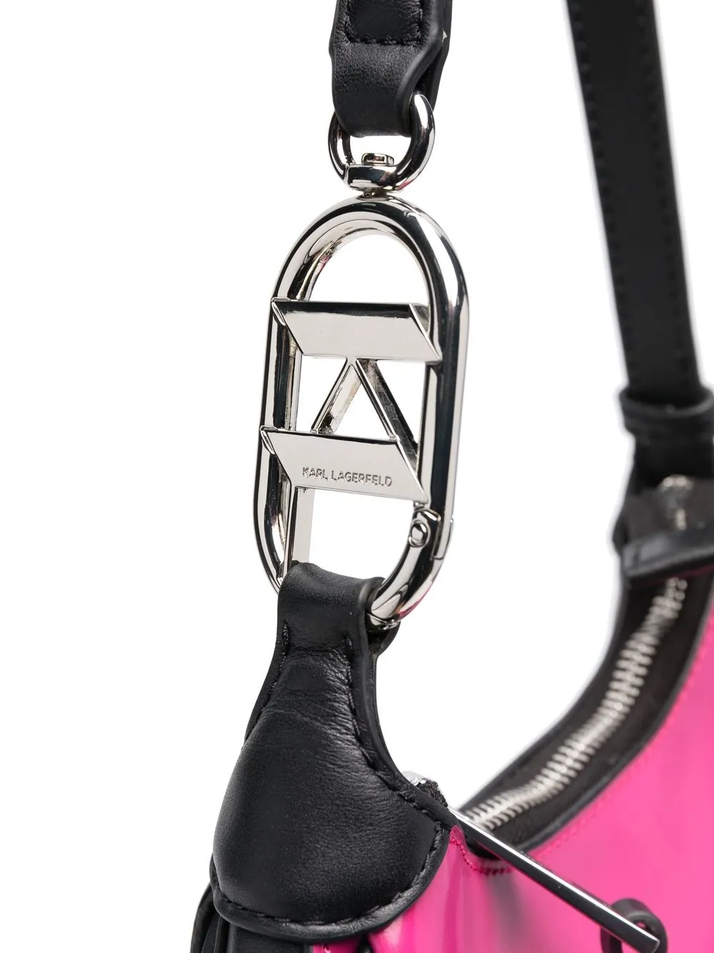 Karl Lagerfeld K/Bridge Leather Shoulder Bag Farfetch