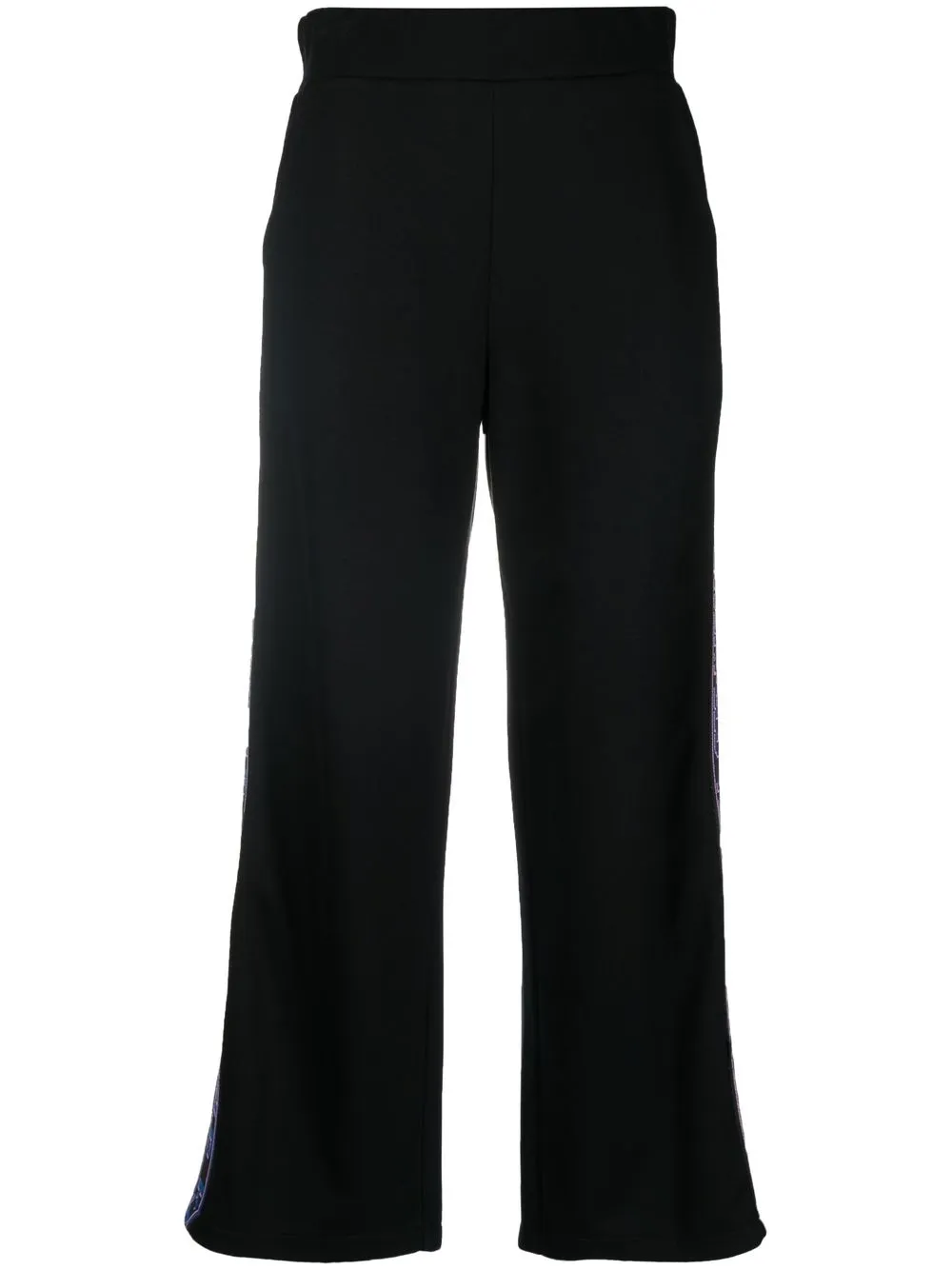 

Karl Lagerfeld logo-tape track pants - Black