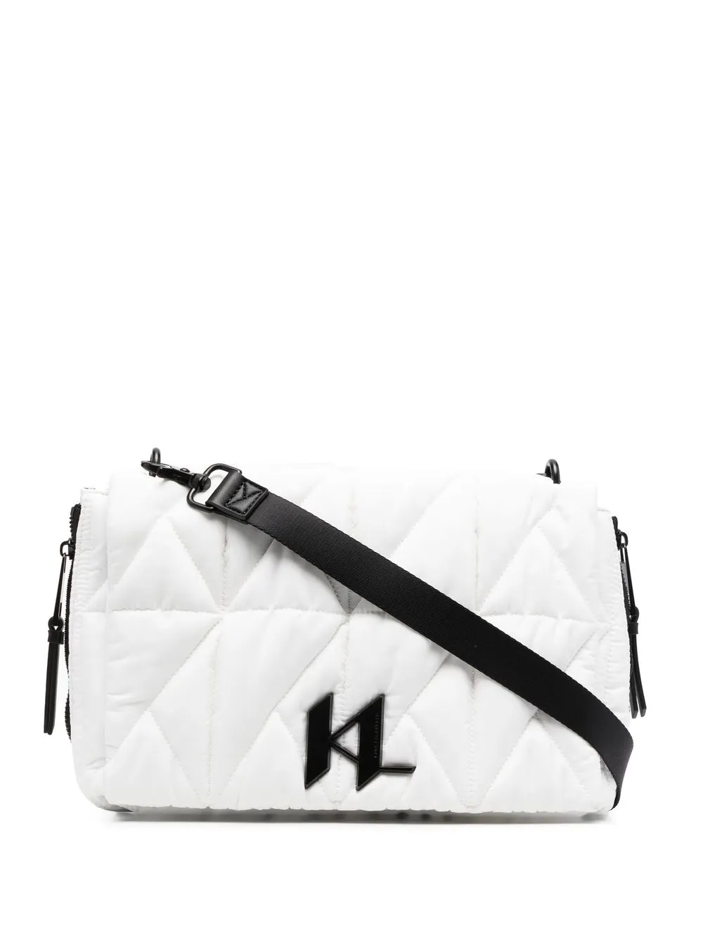 

Karl Lagerfeld K/Studio quilted shoulder bag - White