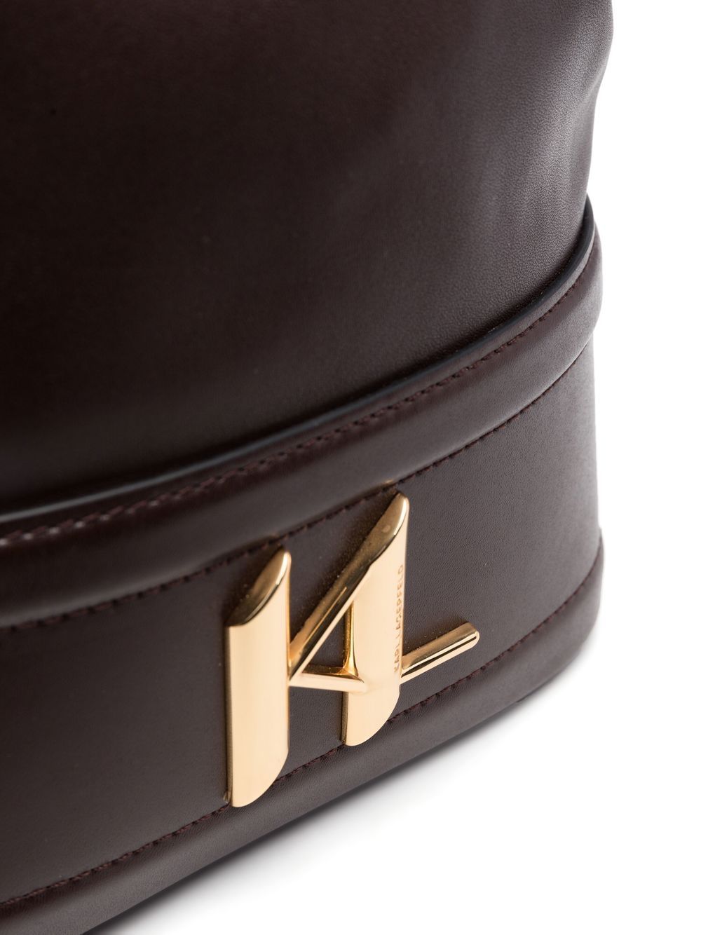Karl Lagerfeld K/Charms Leather Bucket Bag - Farfetch
