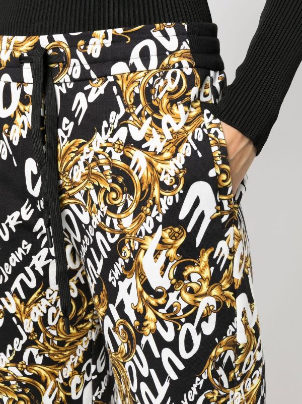 Versace monogram-print Cotton Jacket - Farfetch