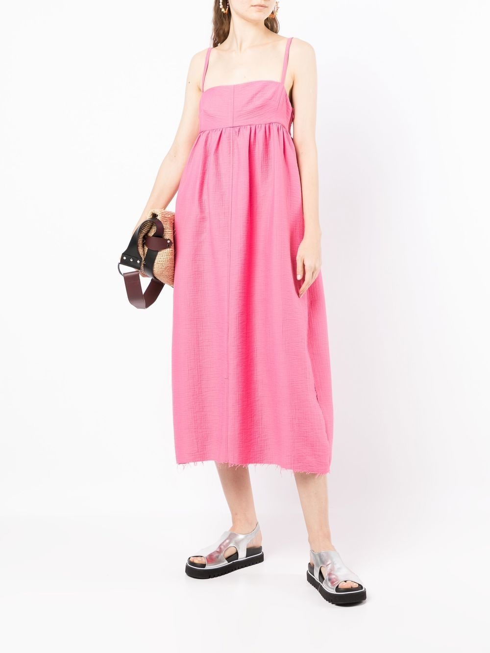 Rachel Comey Jurk met vierkante hals - Roze