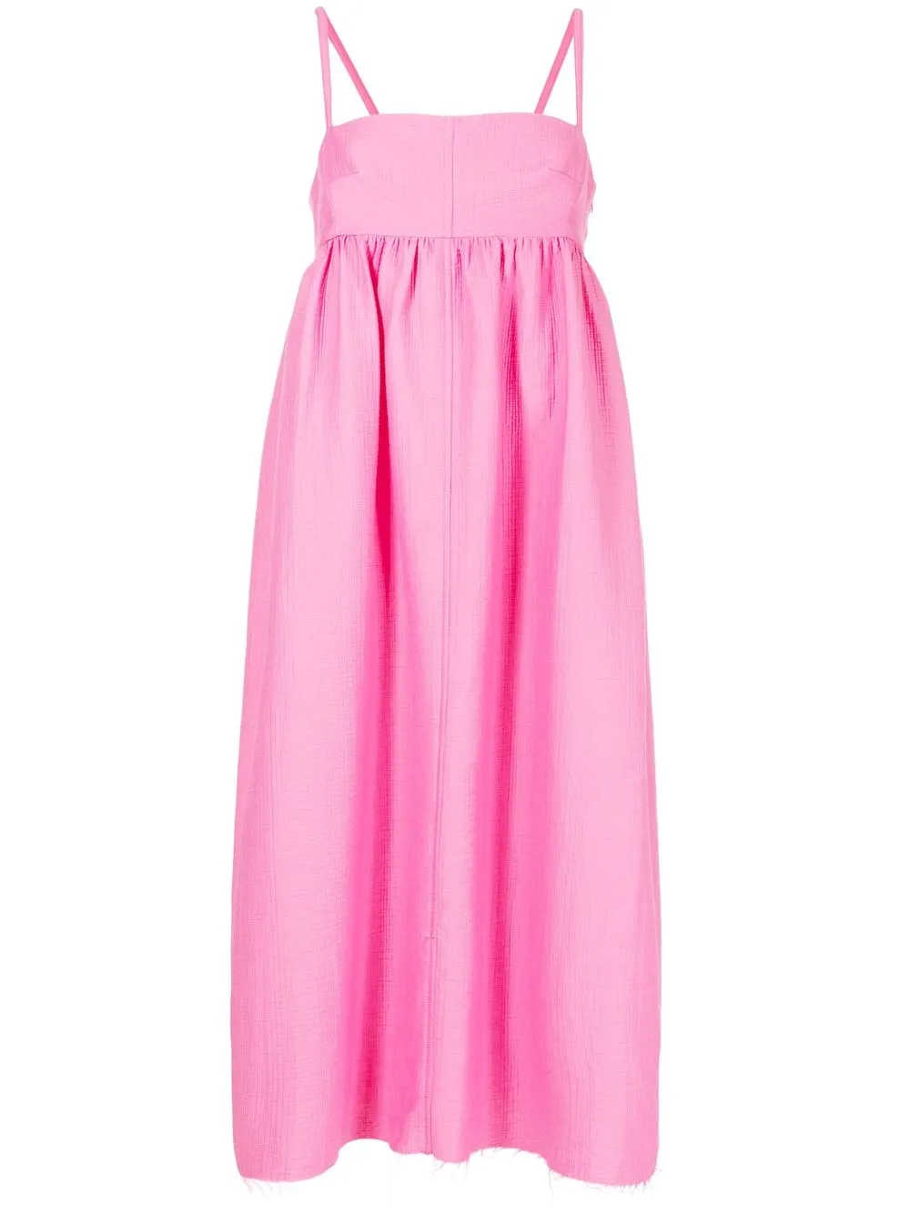 

Rachel Comey vestido con cuello cuadrado - Rosado