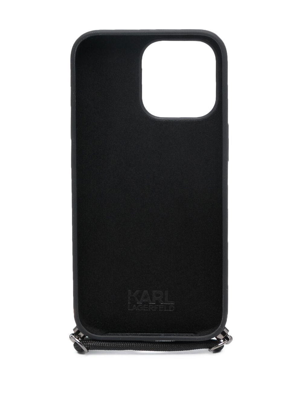 Karl Lagerfeld iPhone 13 Pro hoesje - Zwart