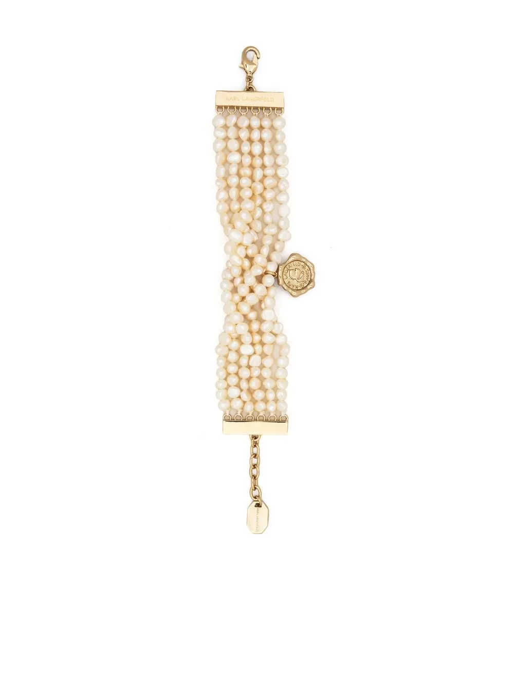 

Karl Lagerfeld K/Karl Archive pearl bracelet - Gold