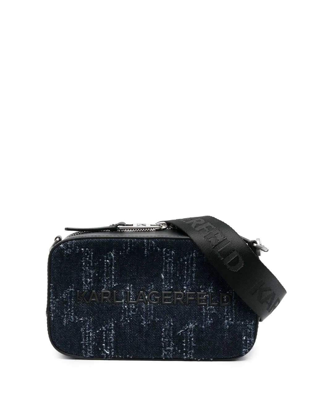 

Karl Lagerfeld K/Skuare denim camera bag - Blue