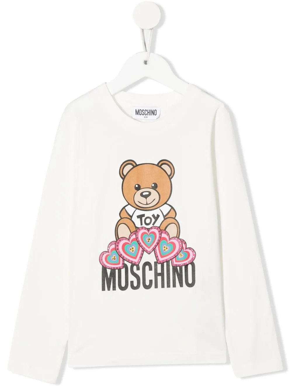 Moschino Kids Teddy Bear-print Sweatshirt - Farfetch