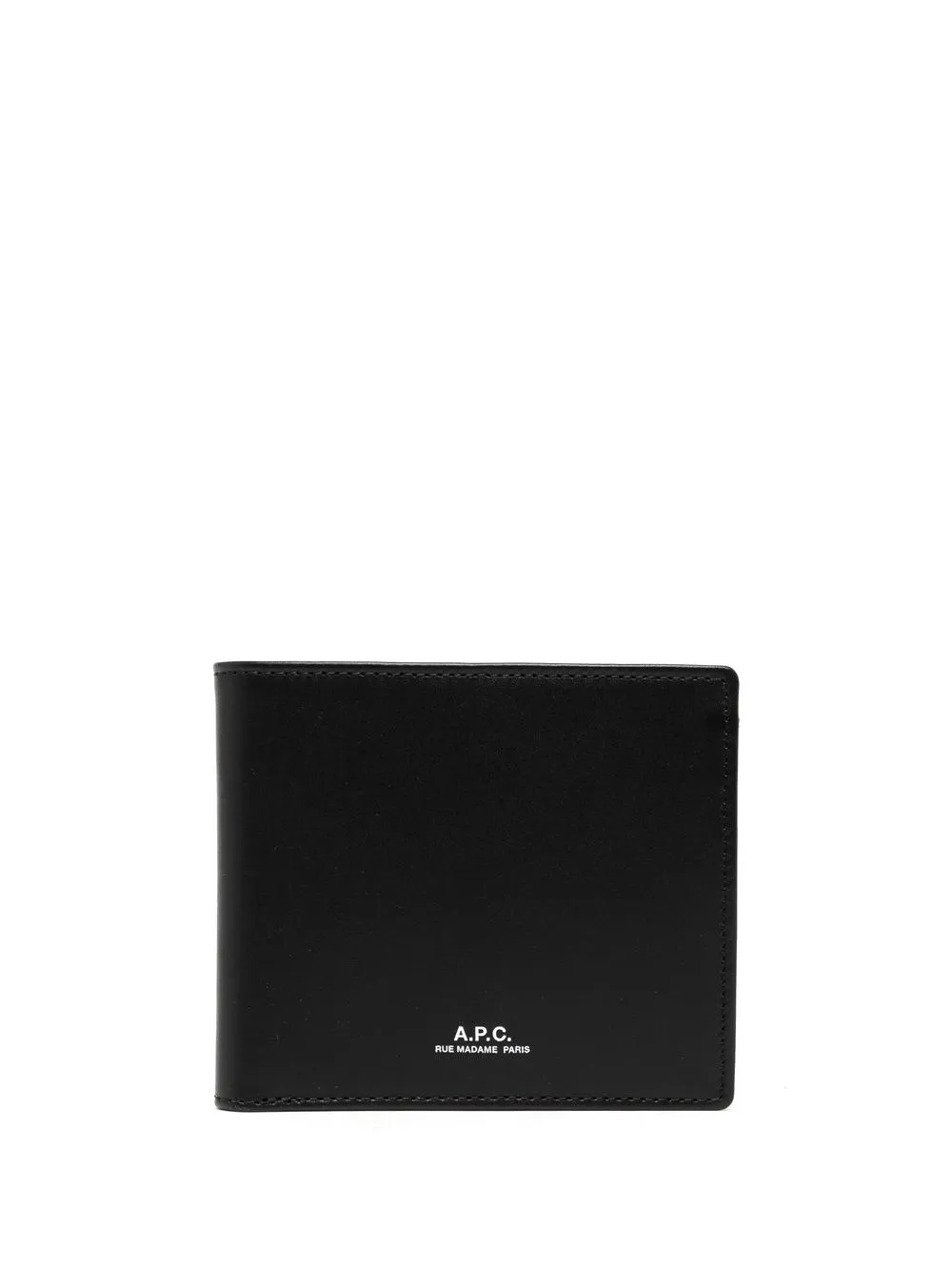 

A.P.C. cartera con logo - Negro
