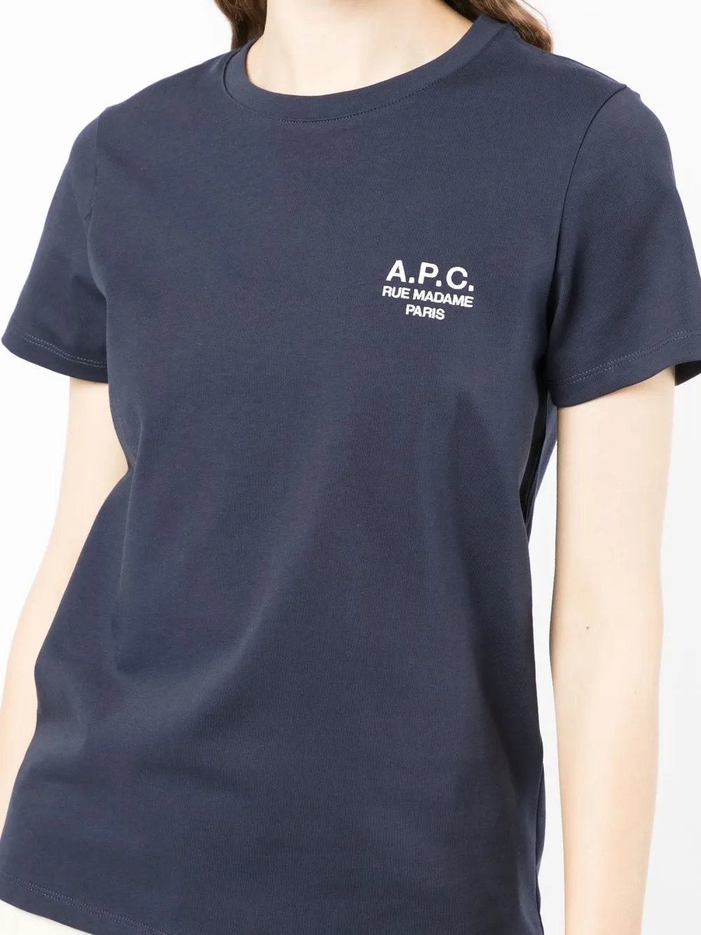 Affordable A.P.C. Denise logo-print T-shirt Women