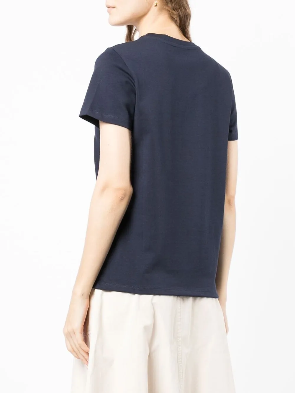 Affordable A.P.C. Denise logo-print T-shirt Women