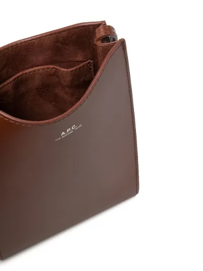 A.P.C. Jamie noisette neck pouch brown | MODES