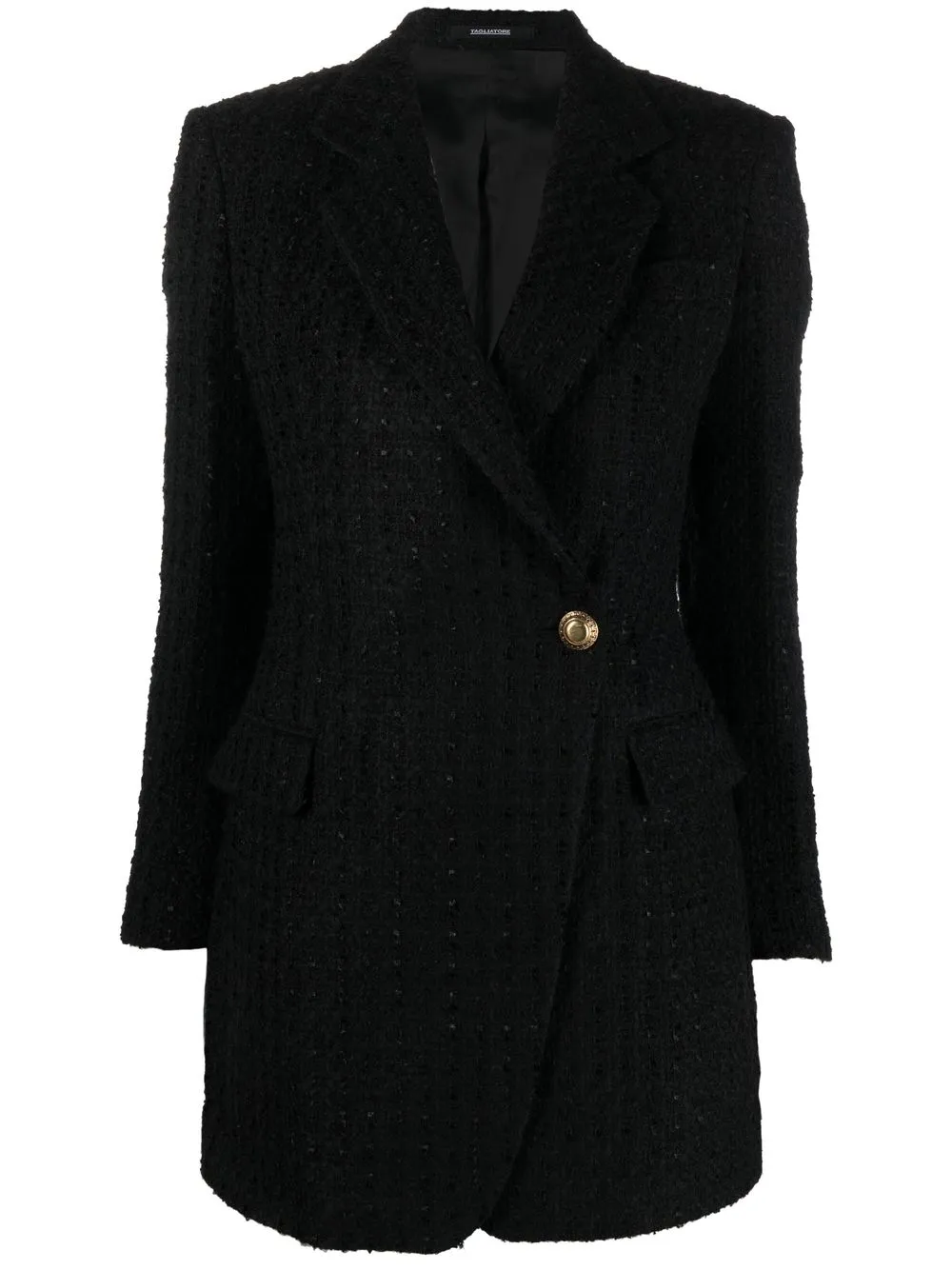 

Tagliatore Bridget tweed coat - Black