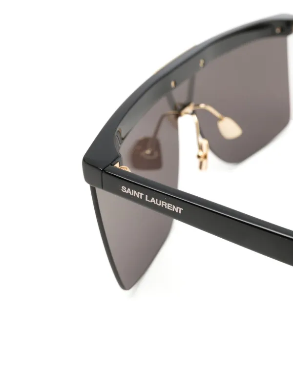 SAINT LAURENT ブラック サングラス zen_3732201159