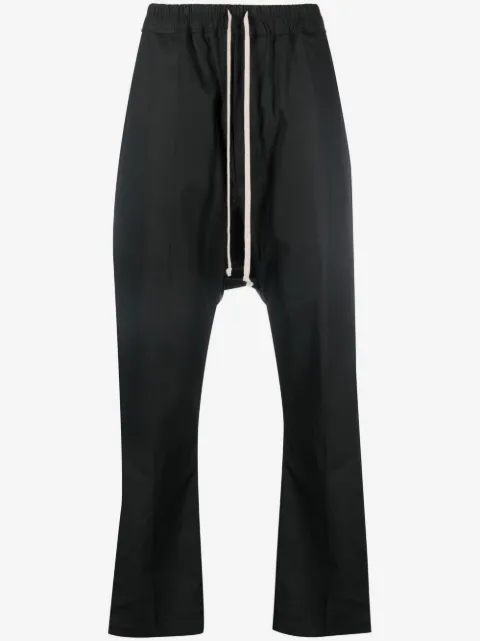 Rick Owens drop-crotch trousers