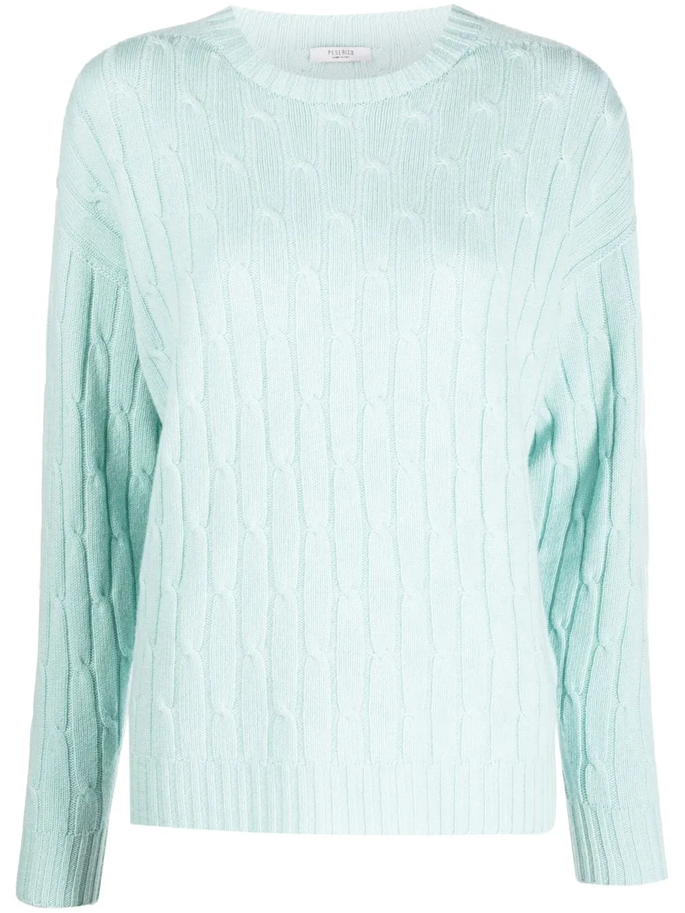 

Peserico ribbed wool-blend jumper - Blue