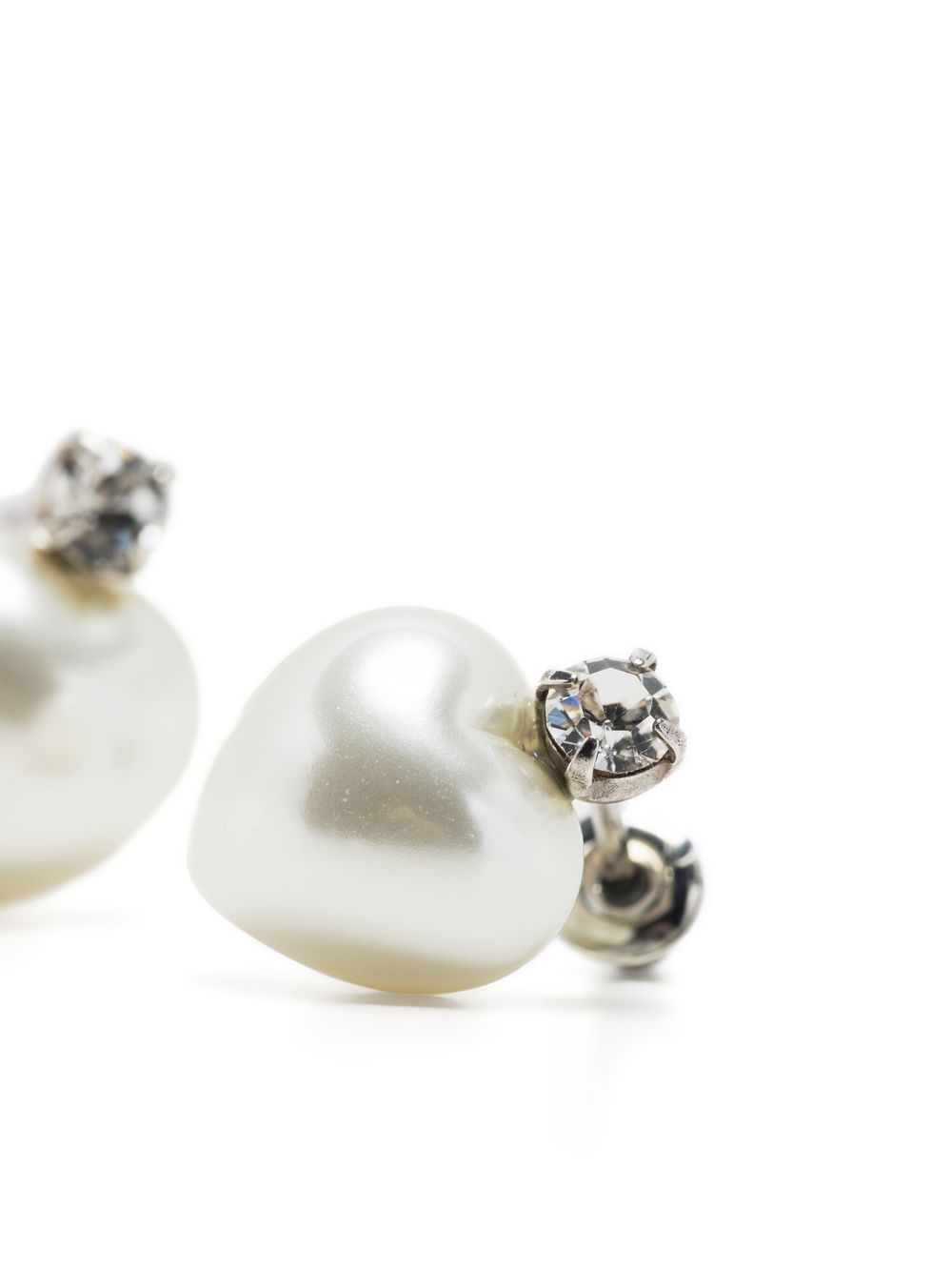 Simone Rocha Pearl Heart Earrings - Farfetch