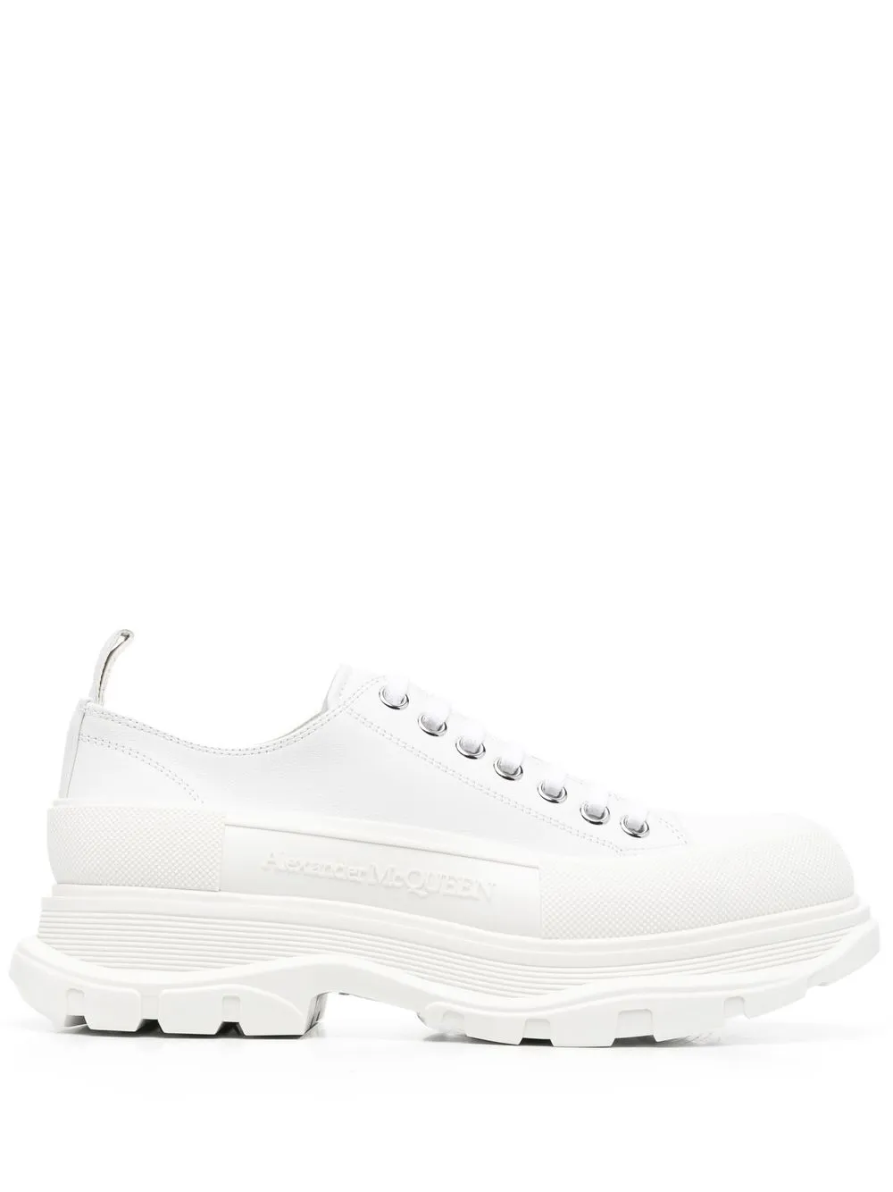 

Alexander McQueen tenis Tread Slick - Blanco