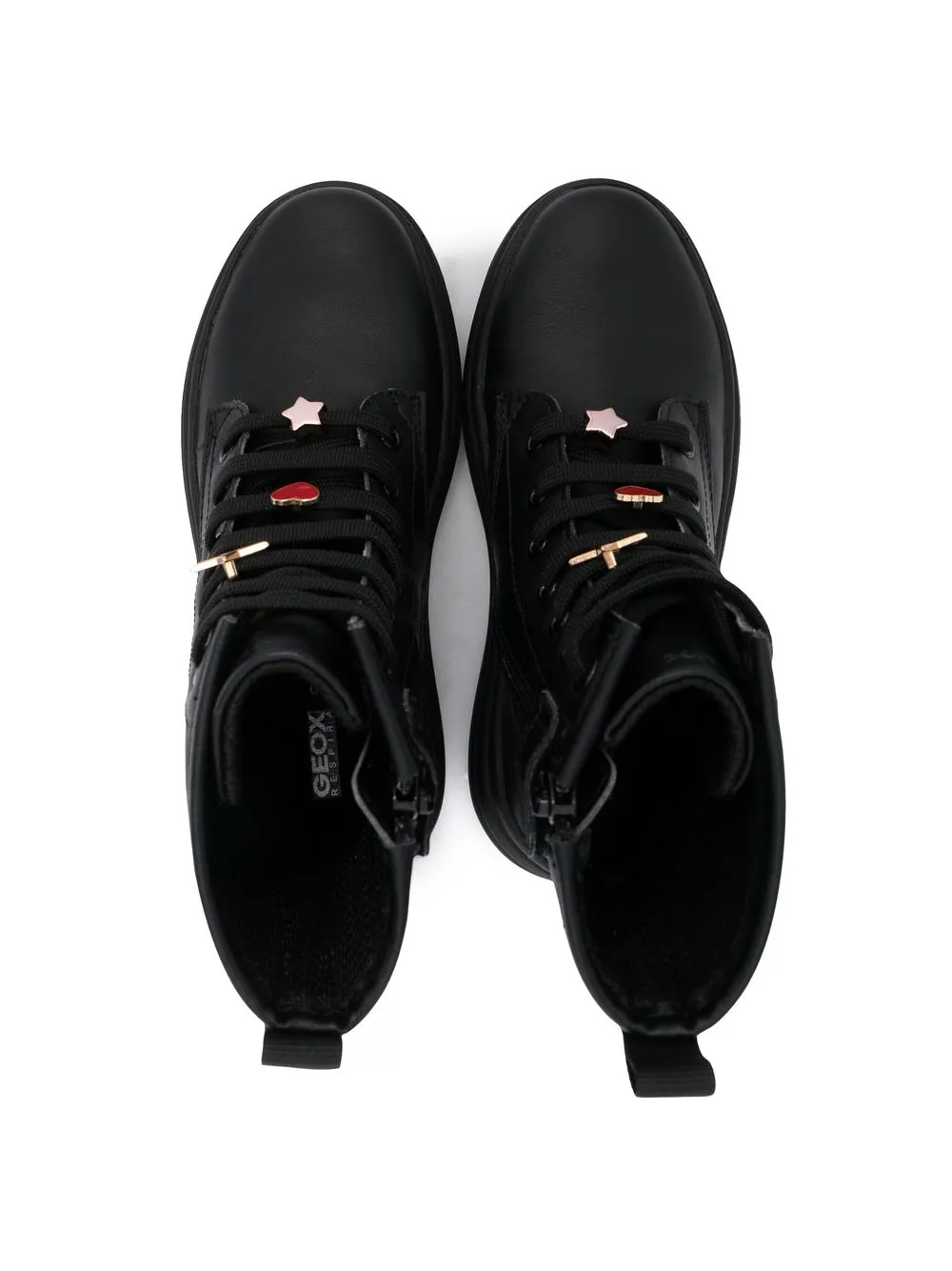 Geox Phaolae Charm Boots In Black