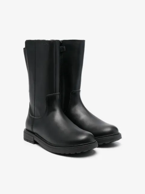 Geox Kids Eclair faux-leather mid-calf boots