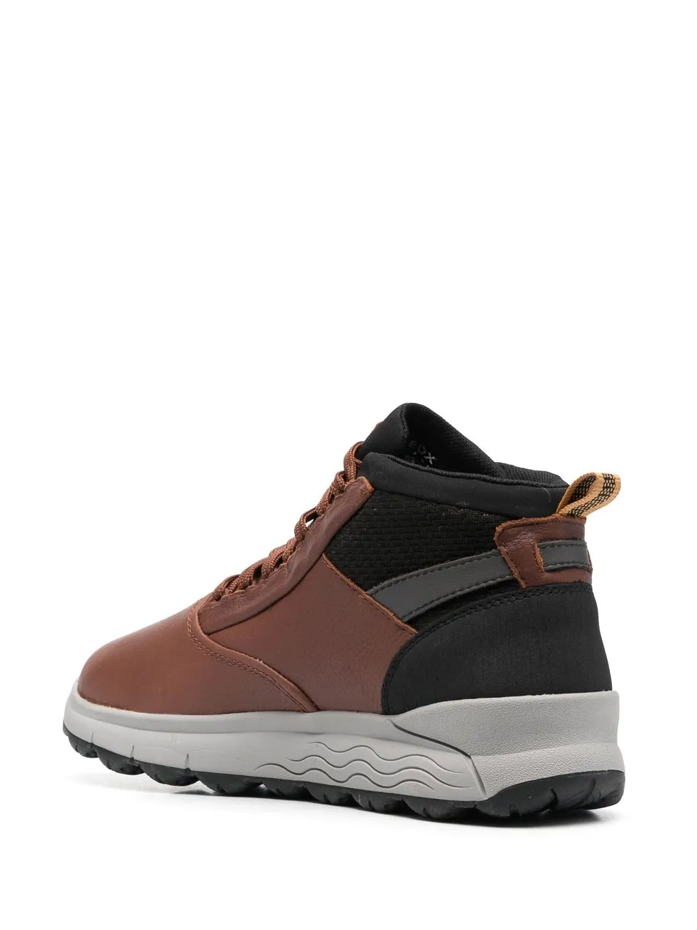  Geox Spherica 4x4 High Top Sneakers   Braun 